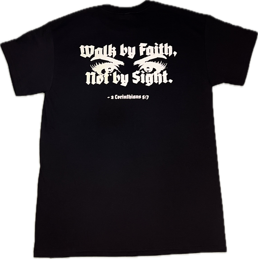 Holy Gear - Walk by faith Tee (Black)